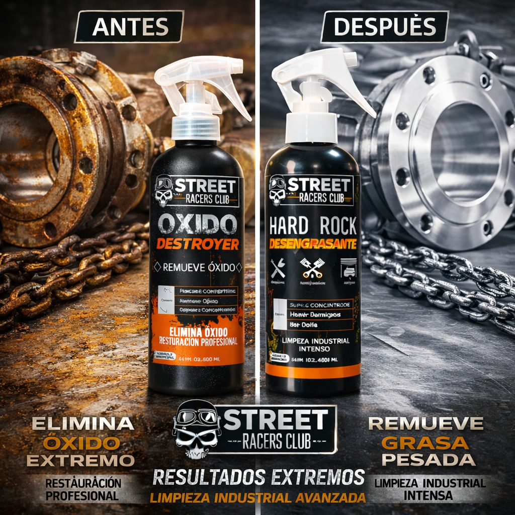 Combo 1 Quita Oxido + 1 Desengrasante